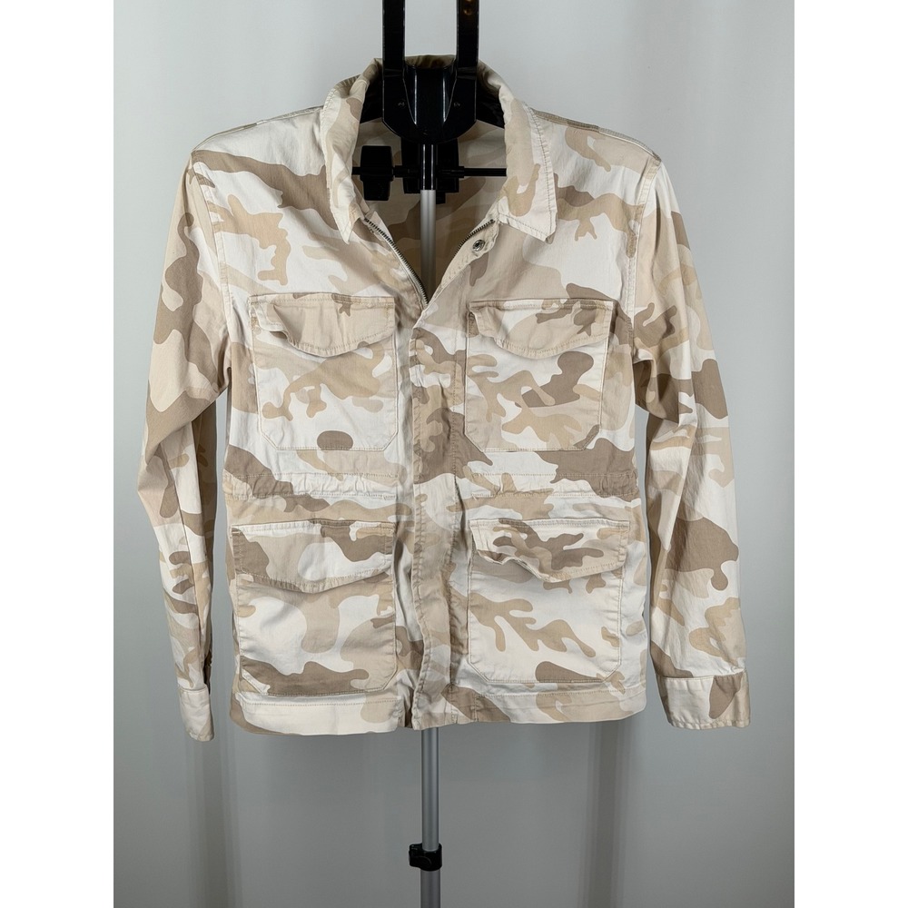Sanctuary Standard Surplus Womens Desert Camo Utility Field Jacket  S